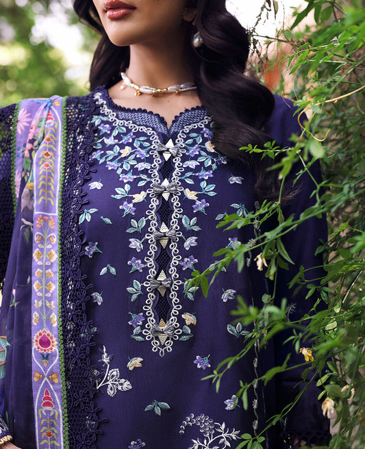 MARIA B Winter 2026 | Dhanak 3PC Heavy Embroidered Ensemble