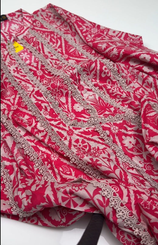 Stitched UnStitched 2PC & 3PC High Quality Premium Lawn