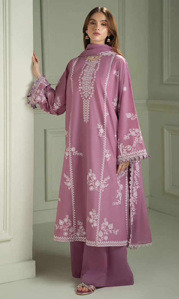 Cross Stitch Summer Lawn Collection 2026 – Premium Embroidered 3 Piece Suit