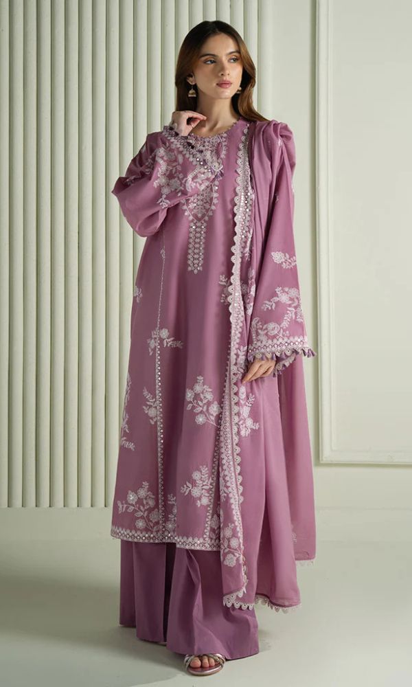 Cross Stitch Summer Lawn Collection 2026 – Premium Embroidered 3 Piece Suit