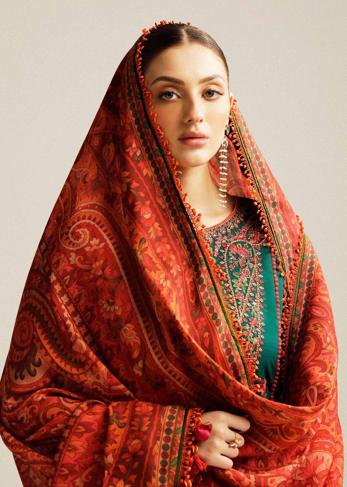 Hussain Rehar Summer Lawn Collection 2026 – Premium Embroidered 3 Piece Suit
