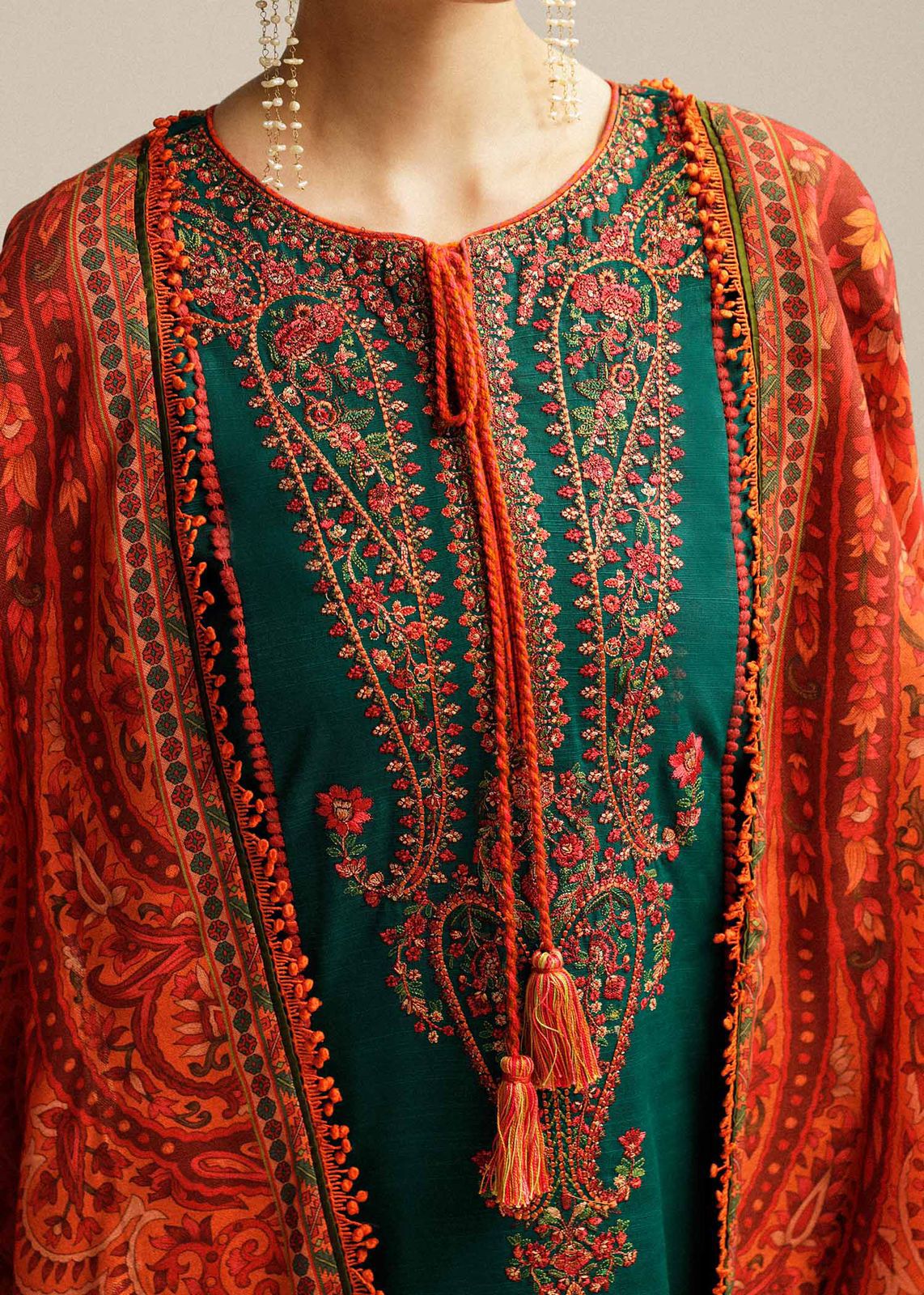 Hussain Rehar Summer Lawn Collection 2026 – Premium Embroidered 3 Piece Suit