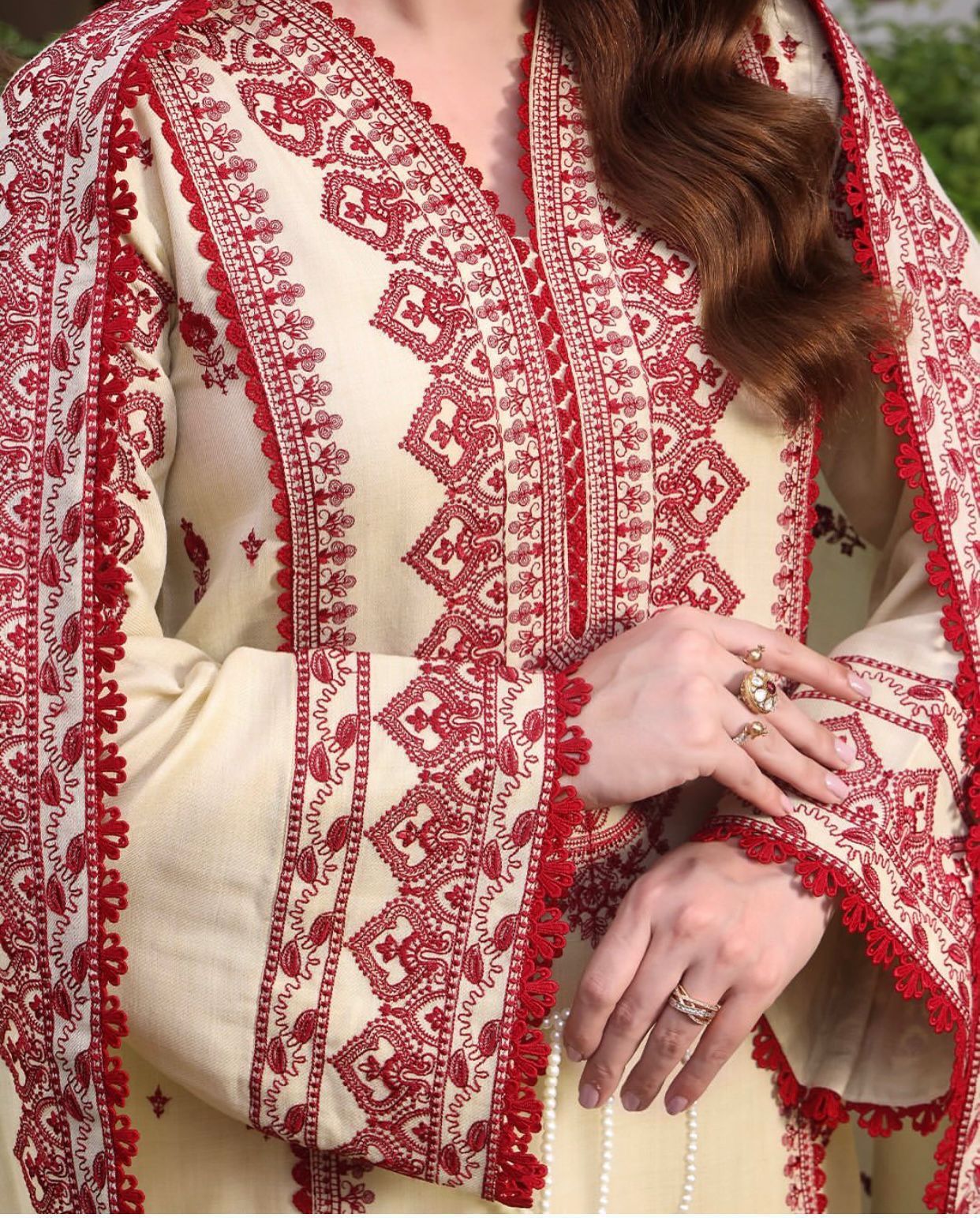 Aneela's Summer Lawn Collection 2026 – Premium Embroidered 3 Piece Suit