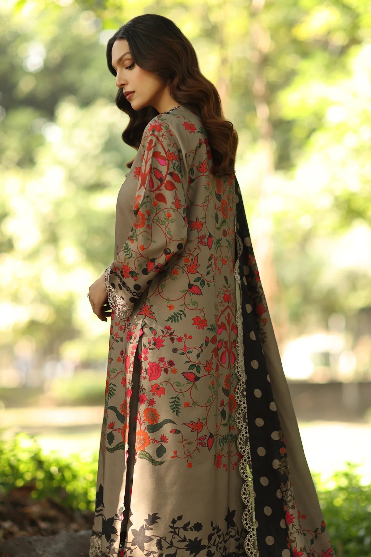 3-PC Unstitched Embroidered Linen Collection