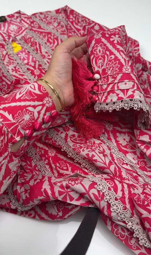 Stitched UnStitched 2PC & 3PC High Quality Premium Lawn