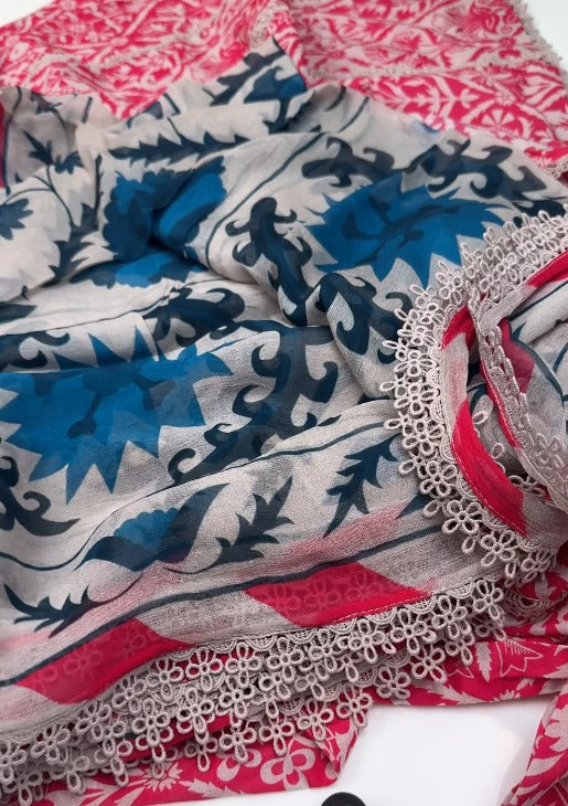 Stitched UnStitched 2PC & 3PC High Quality Premium Lawn