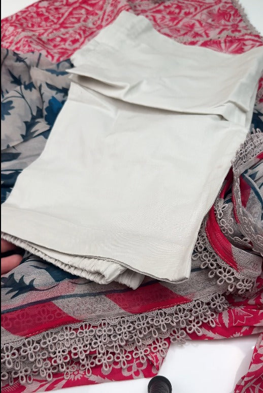Stitched UnStitched 2PC & 3PC High Quality Premium Lawn