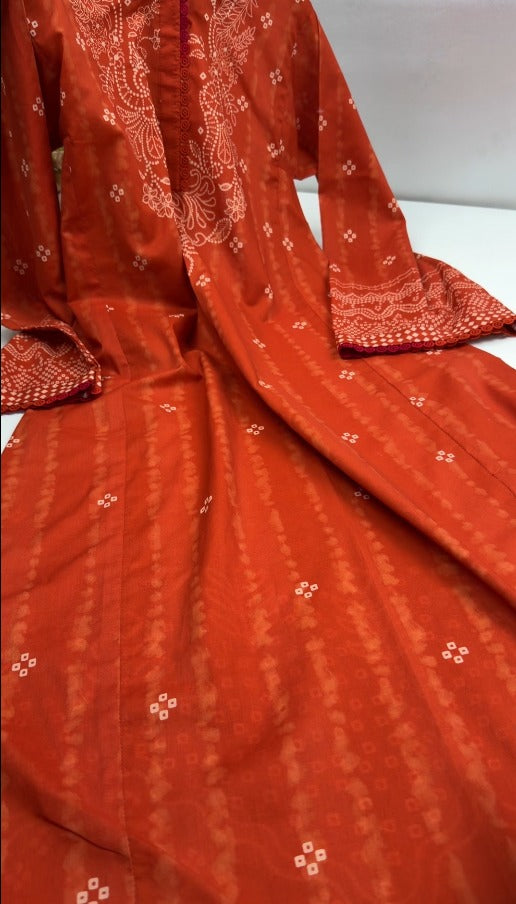 Chunri Style 2PC & 3PC Premium Quality Lawn