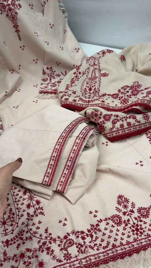 Stitched UnStitched 2PC & 3PC Premium Quality Karandi