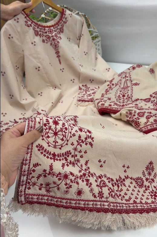 Stitched UnStitched 2PC & 3PC Premium Quality Karandi