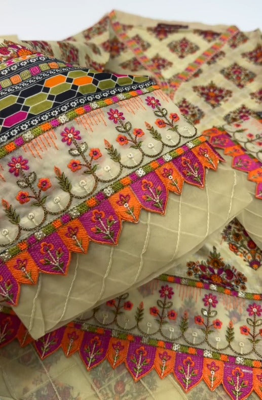 BIN SAEED - Stock Clearance Sale - 2PC & 3PC Premium Quality Lawn