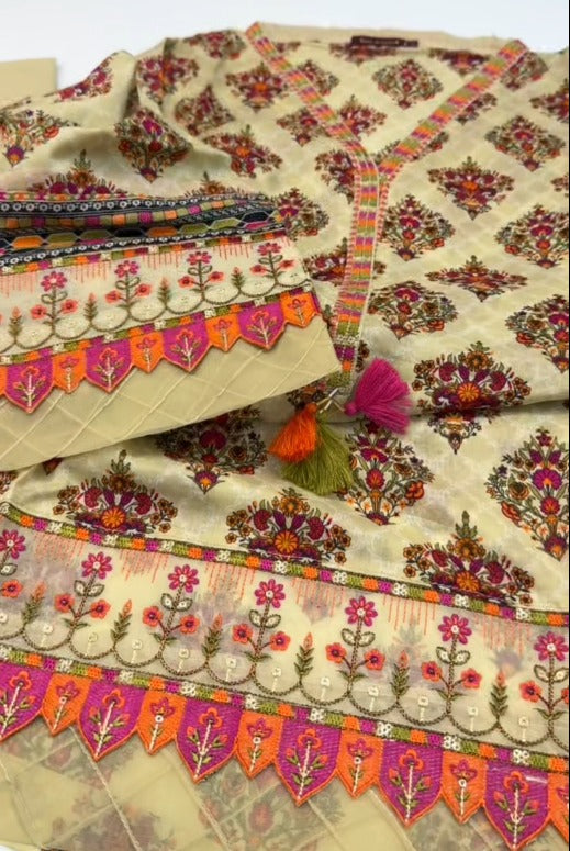 BIN SAEED - Stock Clearance Sale - 2PC & 3PC Premium Quality Lawn