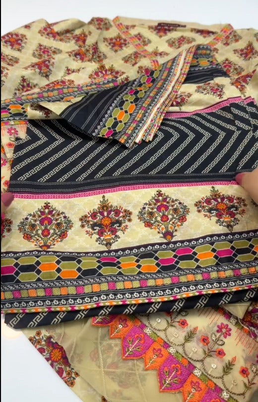 BIN SAEED - Stock Clearance Sale - 2PC & 3PC Premium Quality Lawn