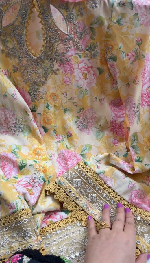 Stitched UnStitched 2PC & 3PC Premium Quality Lawn