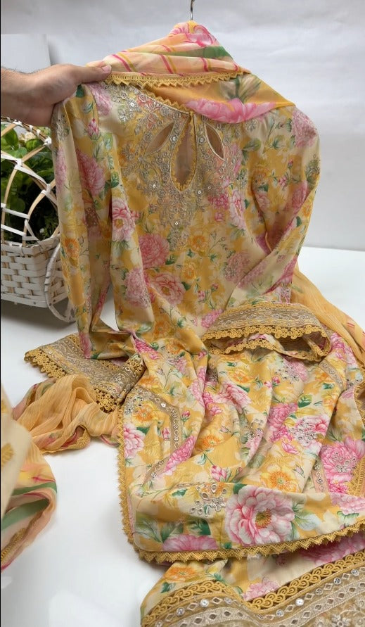 Stitched UnStitched 2PC & 3PC Premium Quality Lawn
