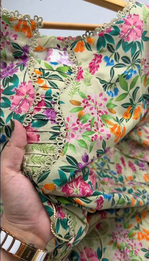 Stock Clearance Sale 2PC Premium Quality Doria Lawn