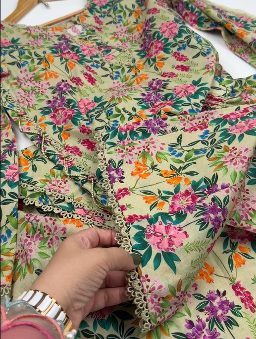 Stock Clearance Sale 2PC Premium Quality Doria Lawn