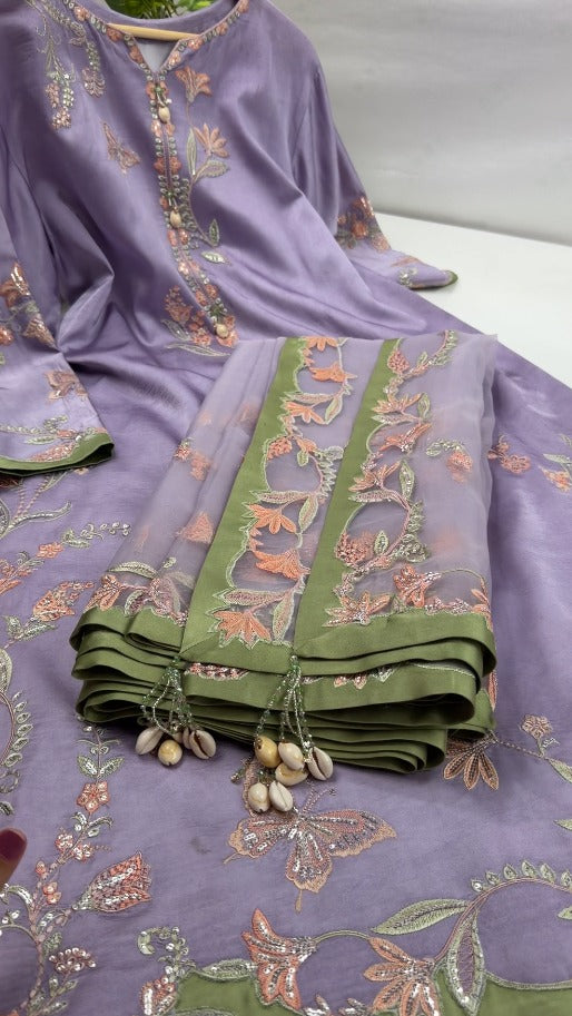 Stitched UnStitched 3PC & 2PC Premium Quality Raw Silk