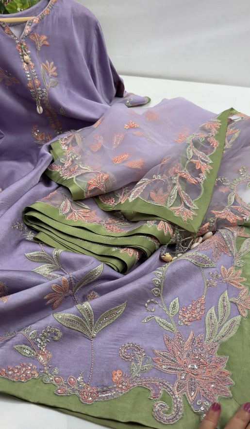 Stitched UnStitched 3PC & 2PC Premium Quality Raw Silk