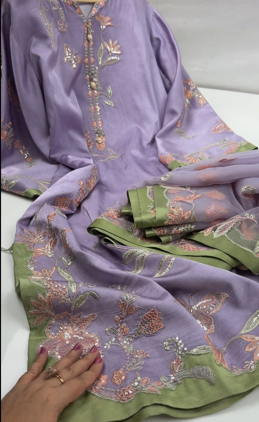 Stitched UnStitched 3PC & 2PC Premium Quality Raw Silk